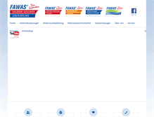 Tablet Screenshot of fawas.de